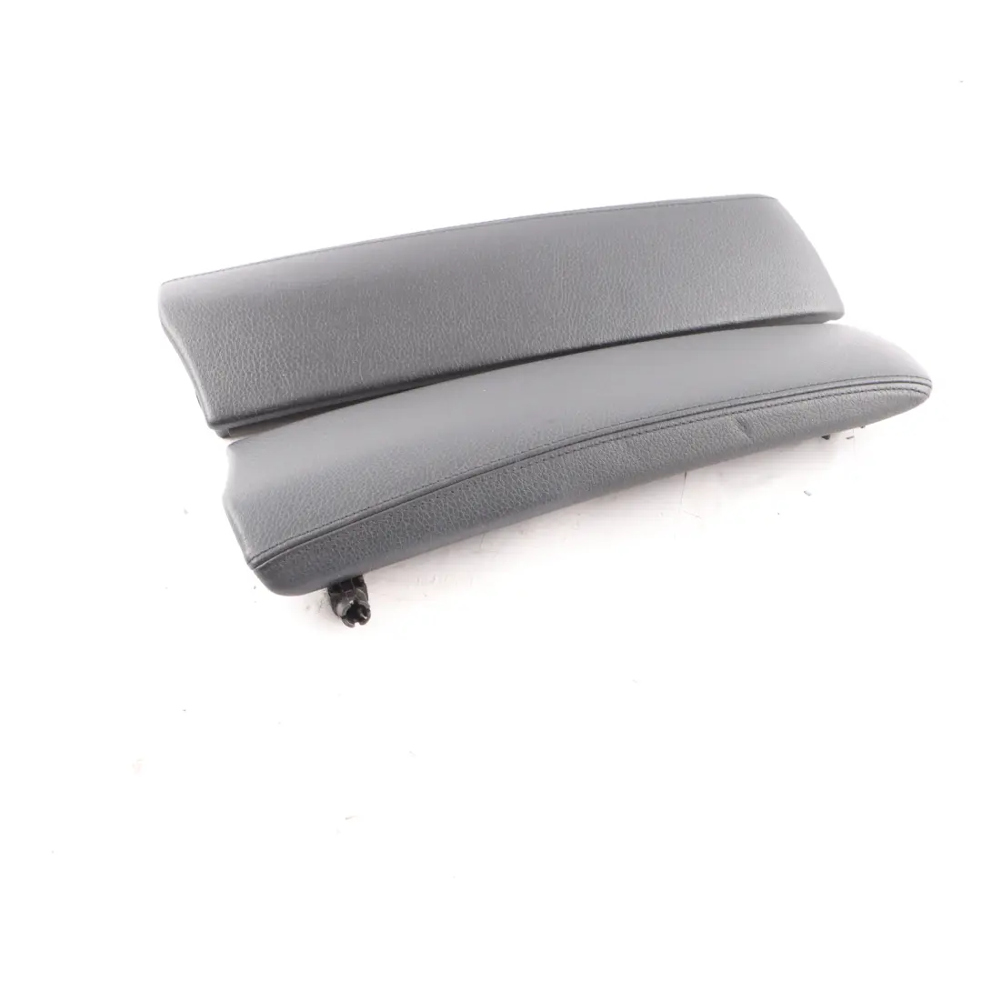 Centre Console Armrest Storage Cover Set Leather Dakota Black to BMW F07 GT with Part number 9198905 BMW F07 GT Centre Console Armrest Storage Cover Set Leather Dakota Black - SKU 9198905 - Part number 9198905