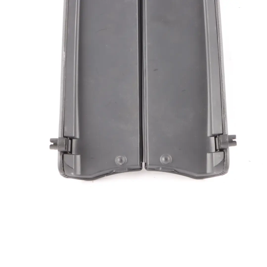 BMW F07 GT Centre Console Armrest Storage Cover Set Leather Dakota Black - SKU 9198905 - Part number 9198905