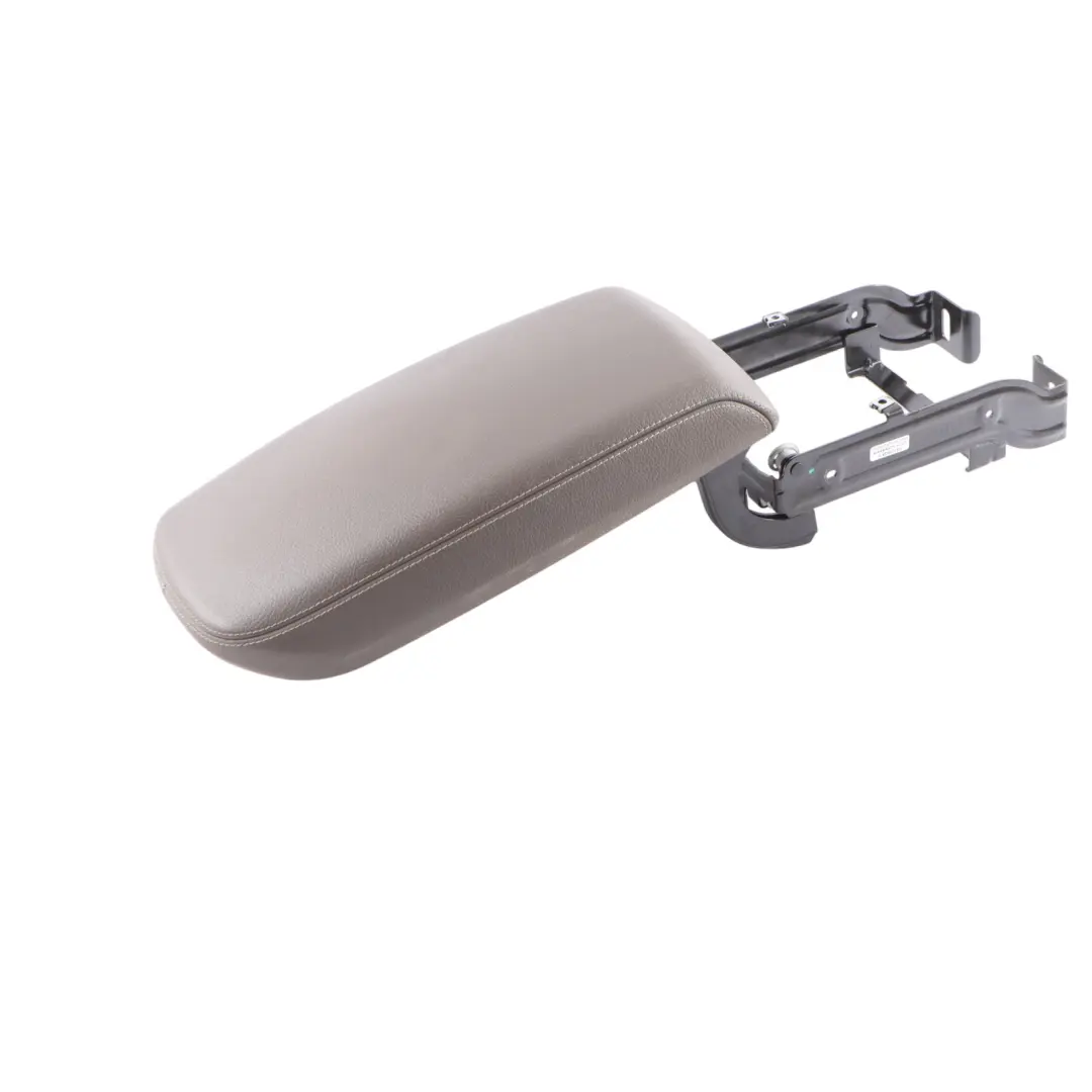 Front Armrest Centre Console Brown Leather Nevada to BMW F25 F26 with Part number 9216671 BMW F25 F26 Front Armrest Centre Console Brown Leather Nevada - SKU 9216671 - Part number 9216671