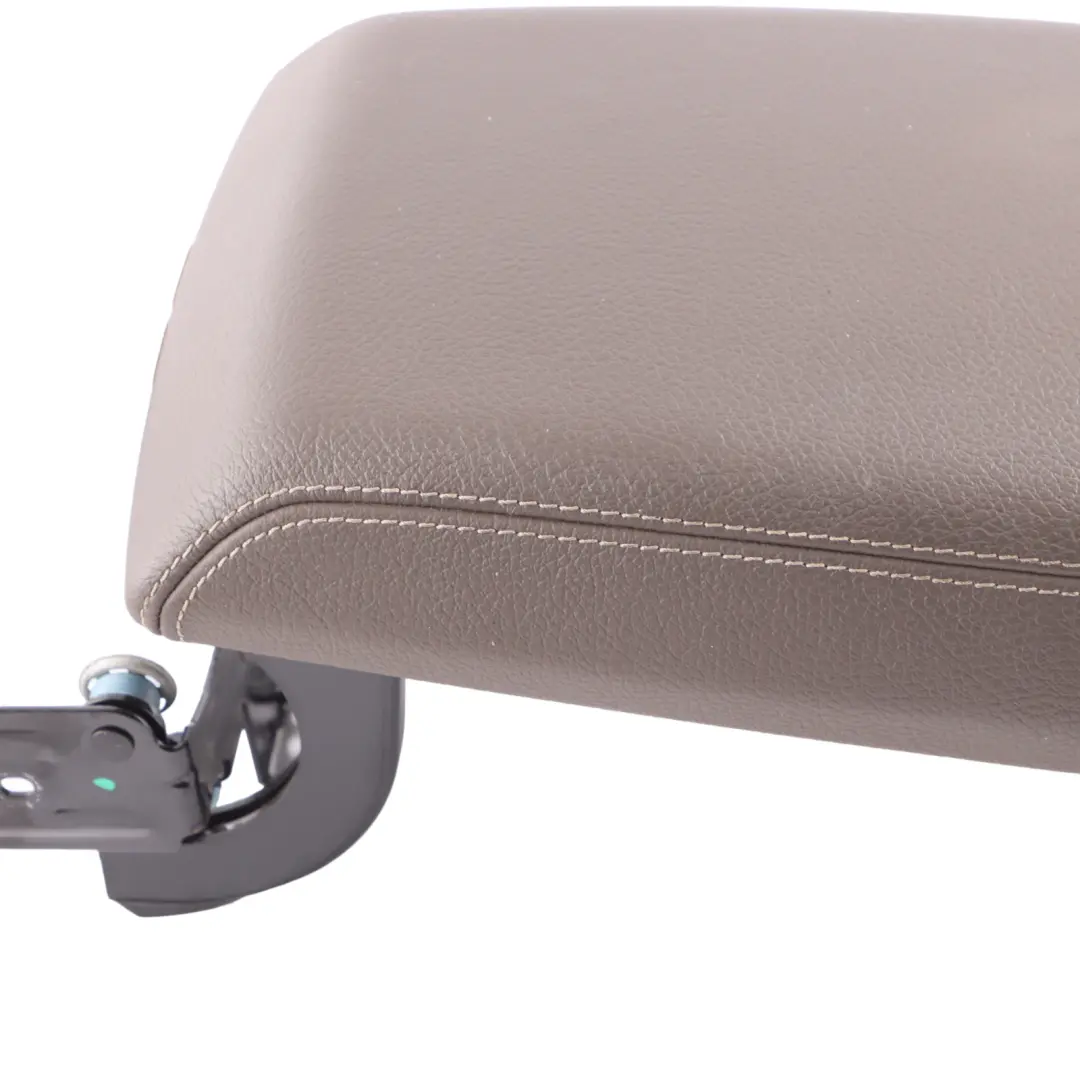 Front Armrest Centre Console Brown Leather Nevada to BMW F25 F26 with Part number 9216671 BMW F25 F26 Front Armrest Centre Console Brown Leather Nevada - SKU 9216671 - Part number 9216671