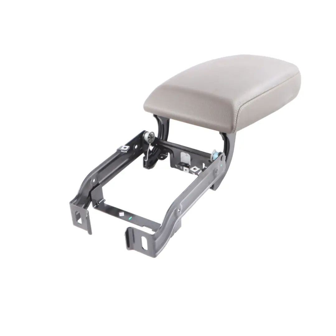 Front Armrest Centre Console Brown Leather Nevada to BMW F25 F26 with Part number 9216671 BMW F25 F26 Front Armrest Centre Console Brown Leather Nevada - SKU 9216671 - Part number 9216671