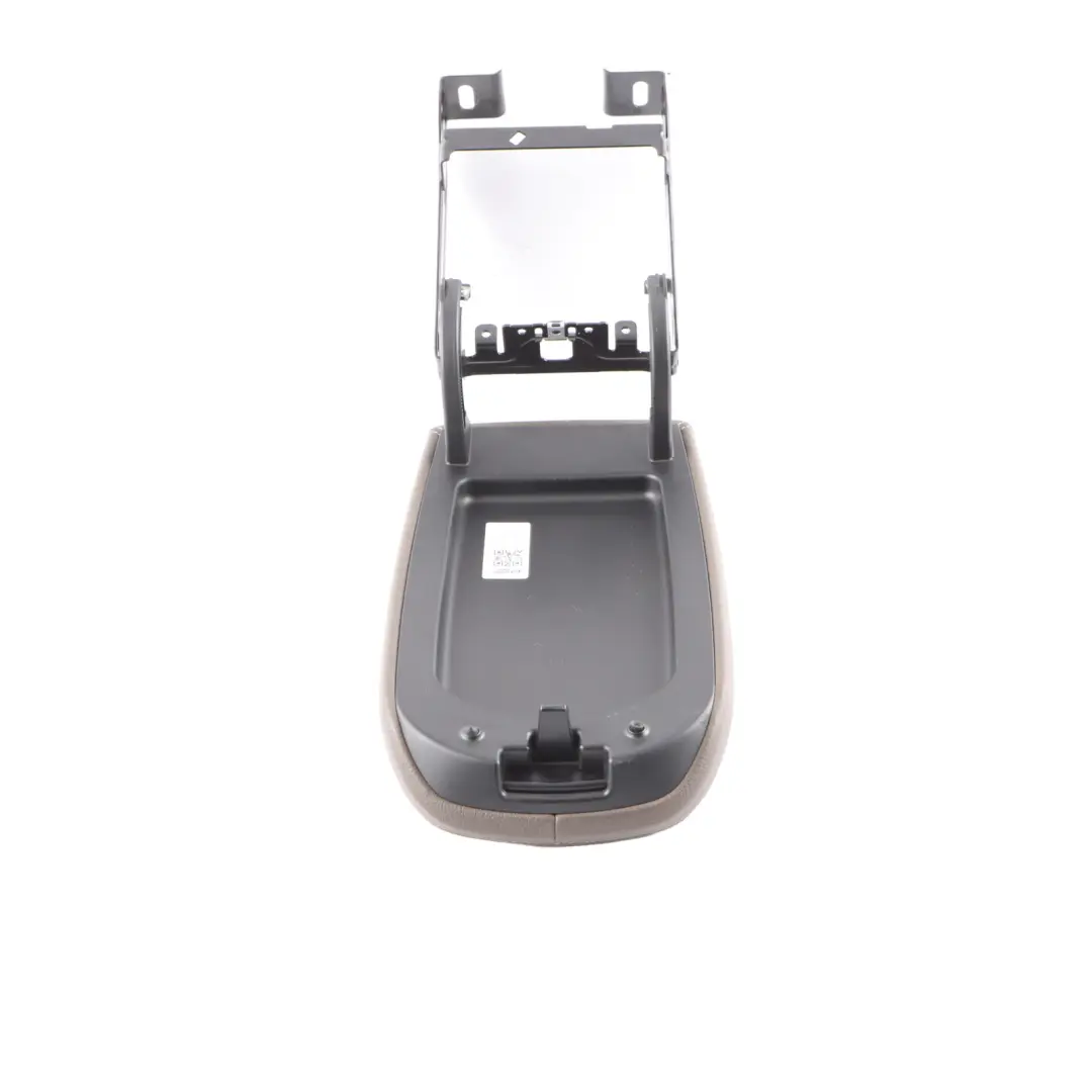 Front Armrest Centre Console Brown Leather Nevada to BMW F25 F26 with Part number 9216671 BMW F25 F26 Front Armrest Centre Console Brown Leather Nevada - SKU 9216671 - Part number 9216671