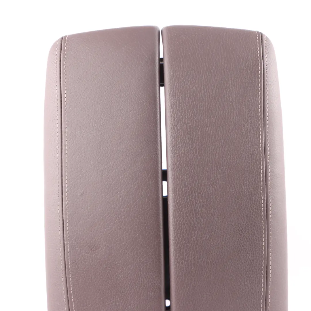 Armrest Centre Console Arm Rest Cover Front Leather Mokka to BMW X5 F15 with Part number 9285086 BMW X5 F15 Armrest Centre Console Arm Rest Cover Front Leather Mokka - SKU 9285086 - Part number 9285086