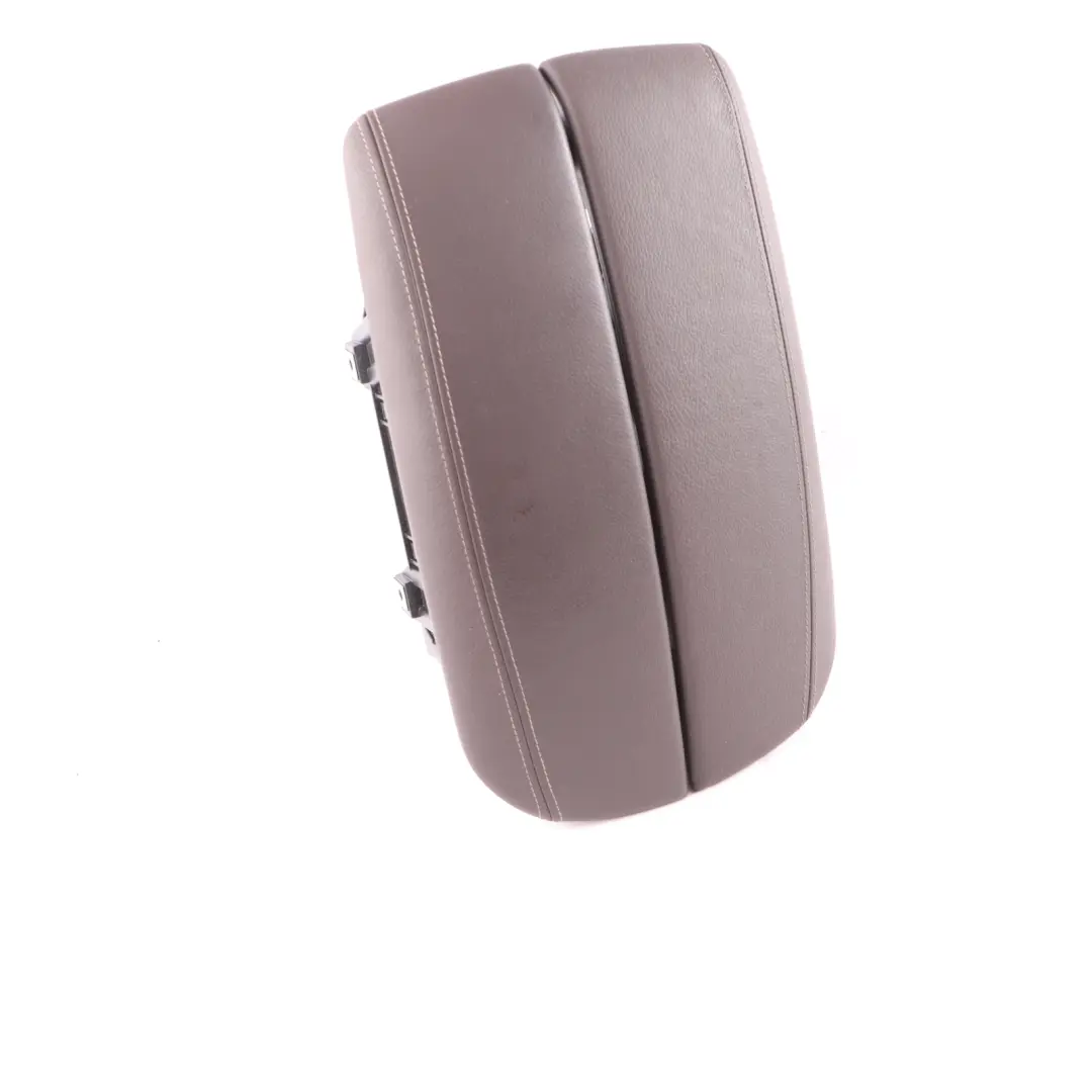 Armrest Centre Console Arm Rest Cover Front Leather Mokka to BMW X5 F15 with Part number 9285086 BMW X5 F15 Armrest Centre Console Arm Rest Cover Front Leather Mokka - SKU 9285086 - Part number 9285086