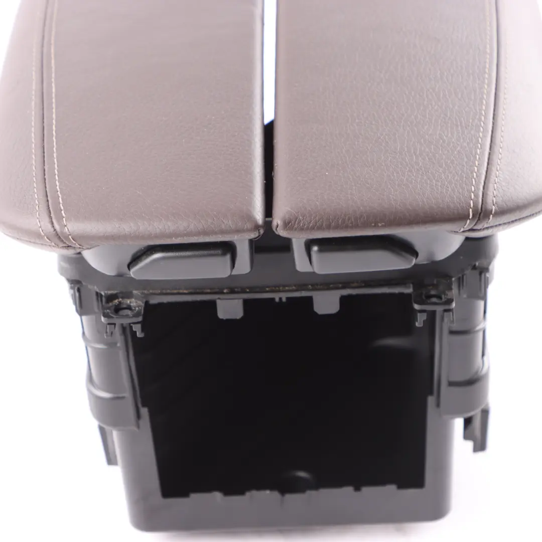Armrest Centre Console Arm Rest Cover Front Leather Mokka to BMW X5 F15 with Part number 9285086 BMW X5 F15 Armrest Centre Console Arm Rest Cover Front Leather Mokka - SKU 9285086 - Part number 9285086
