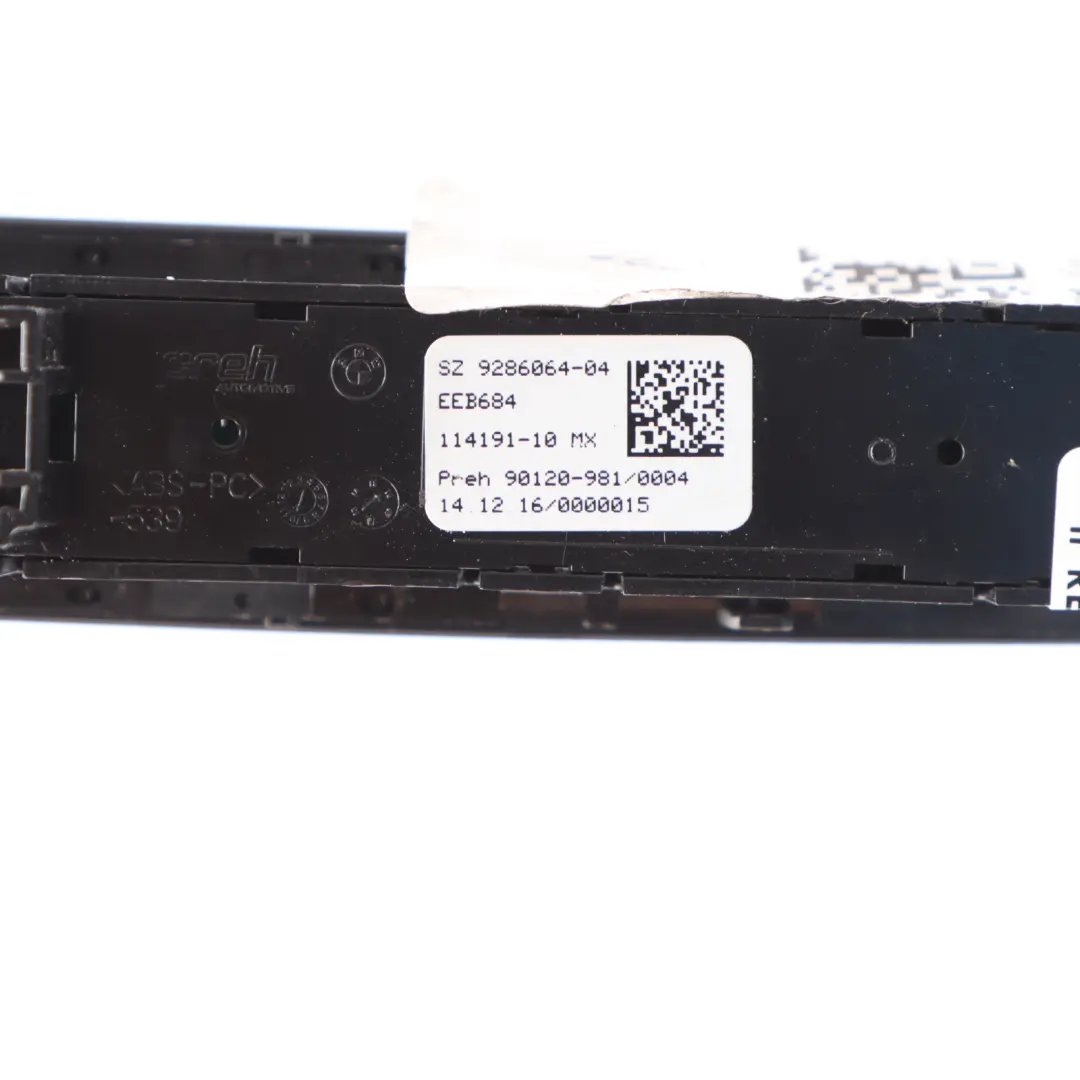 Centre Console Switch Control Panel Button to BMW X5 F15 with Part number 9286064 BMW X5 F15 Centre Console Switch Control Panel Button - SKU 9286064 - Part number 9286064