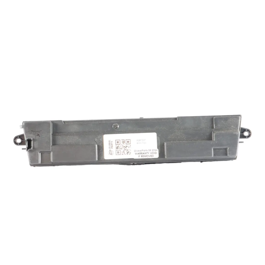 BMW 1 Series F20 F21 A/C Air Conditioning Heater Control Unit Panel - SKU 9287337 - Part number 9287337