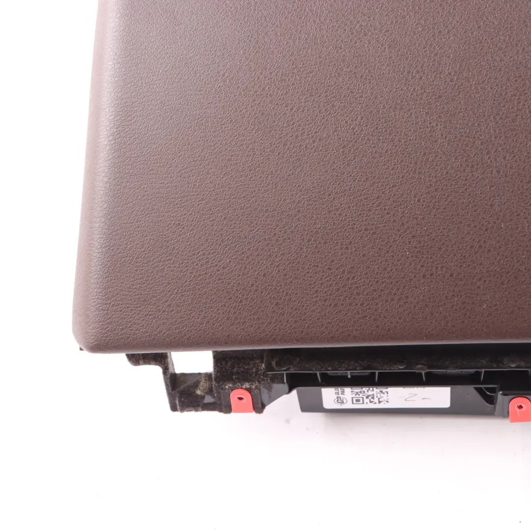 Glove Box Lid Storage Case Housing Mokka Mocha to BMW X5 F15 with Part number 9288605 BMW X5 F15 Glove Box Lid Storage Case Housing Mokka Mocha - SKU 9288605 - Part number 9288605