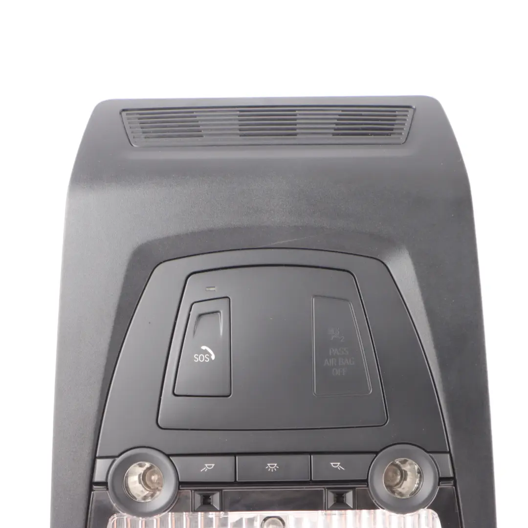 Front Interior Switch Panel Reading Lamp Black to BMW F10 X3 F25 X4 F26 with Part number 9305432 BMW F10 X3 F25 X4 F26 Front Interior Switch Panel Reading Lamp Black - SKU 9276230-4 - Part number 9305432