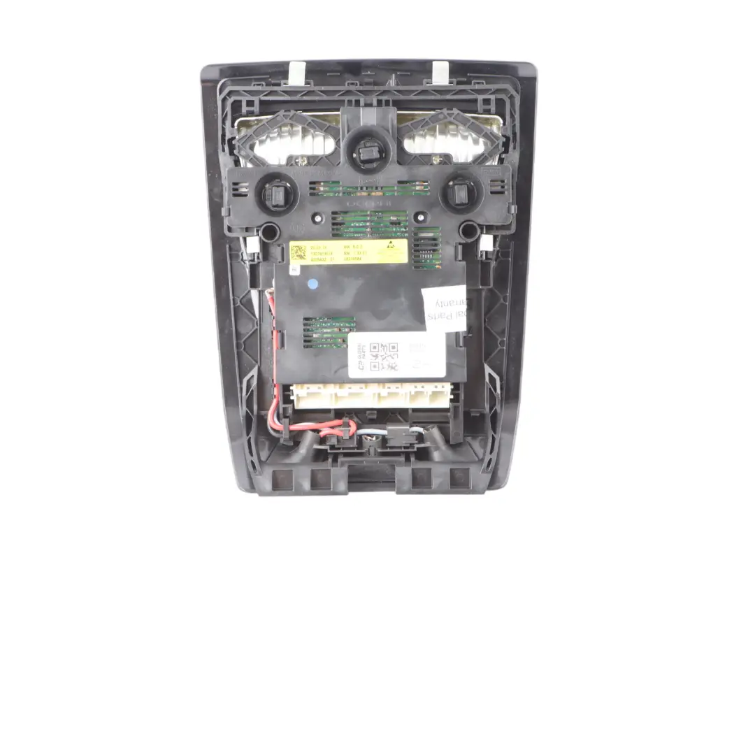 Front Interior Switch Panel Reading Lamp Black to BMW F10 X3 F25 X4 F26 with Part number 9305432 BMW F10 X3 F25 X4 F26 Front Interior Switch Panel Reading Lamp Black - SKU 9276230-4 - Part number 9305432