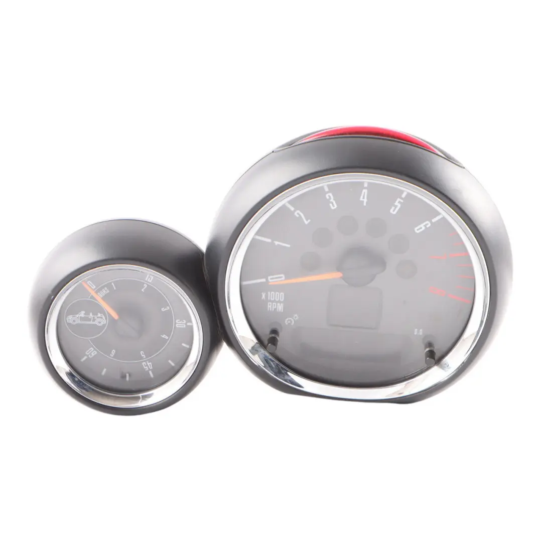 Tachometer Gauge Revolution Counter Petrol to Mini Cooper R57 LCI R59 with Part number 9325834 Mini Cooper R57 LCI R59 Tachometer Gauge Revolution Counter Petrol - SKU 9325834 - Part number 9325834
