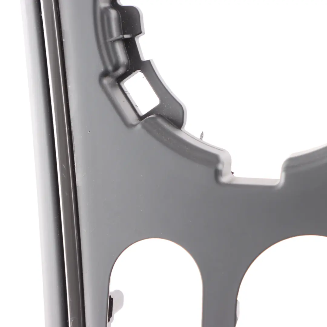 Mini F60 Cover Centre Console Cup Holder Surround Hazy Grey Black - SKU 9370989 - Part number 9370989