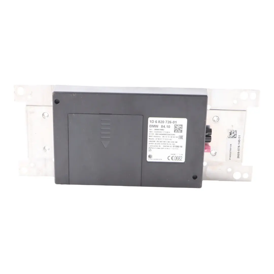 Módulo Control Telemático Unidad Comunicación ATM ECE 4G 6820726 para BMW F80 M3 LCI con número de pieza 9380156 BMW F80 M3 LCI Módulo Control Telemático Unidad Comunicación ATM ECE 4G 6820726 - SKU 9380156 - Número de pieza 9380156