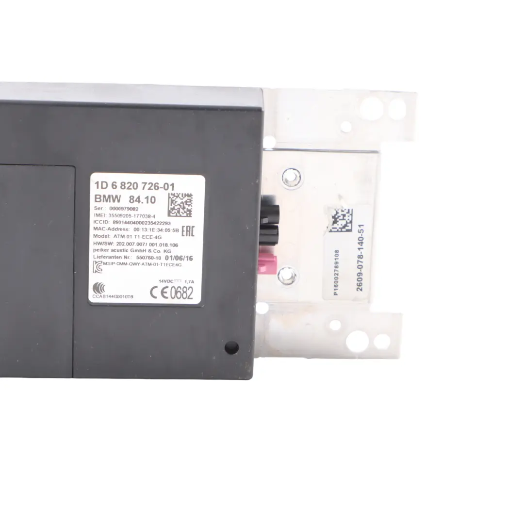 BMW F80 M3 LCI Telematic Control module Comunication Unit ATM ECE 4G 6820726 - SKU 9380156 - Part number 9380156