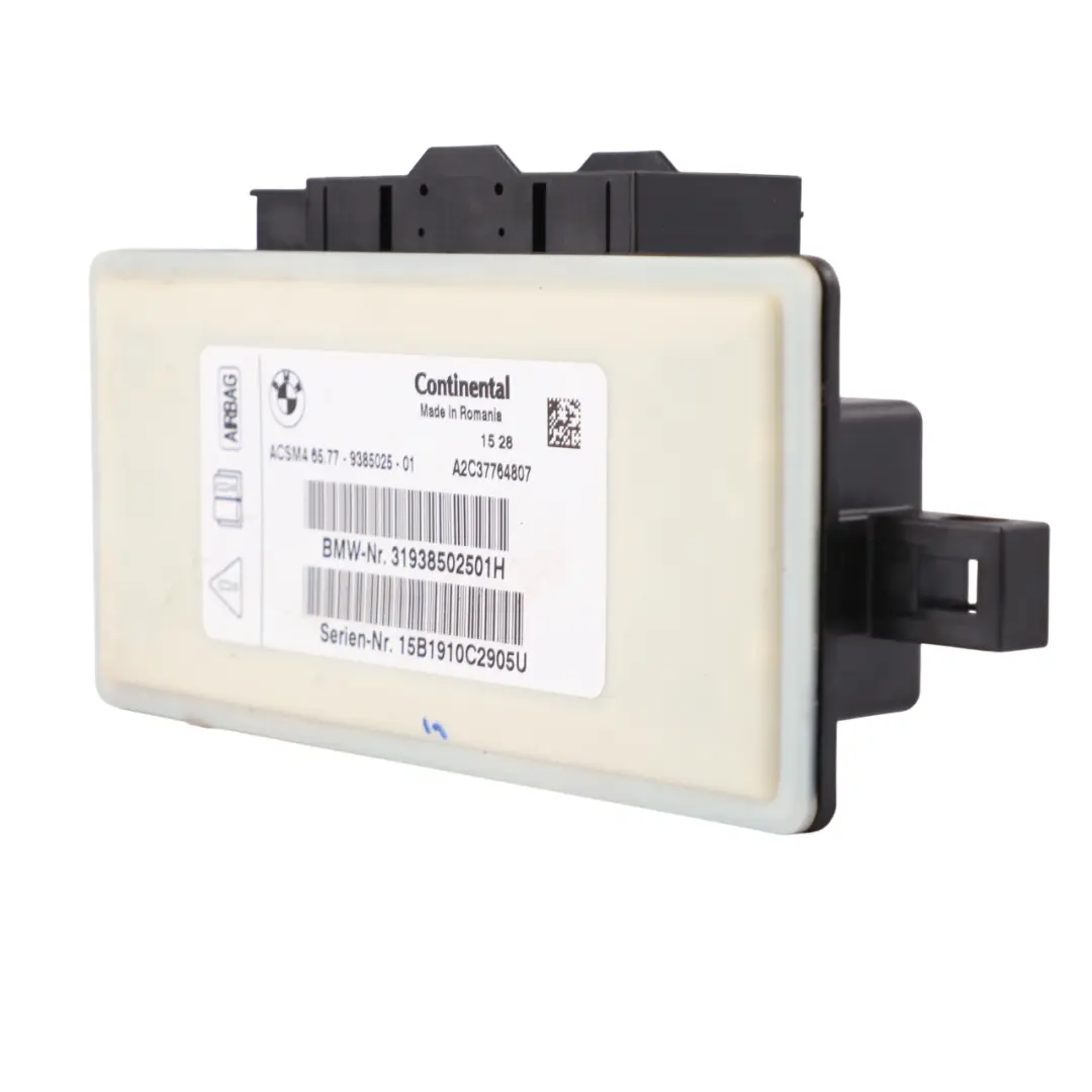 Control Unit BMW F07 F10 F11 F12 F13 F25 Air Module ECU Unit Continental to with Part number 9385025 Control Unit BMW F07 F10 F11 F12 F13 F25 Air Module ECU Unit Continental - SKU 9385025 - Part number 9385025