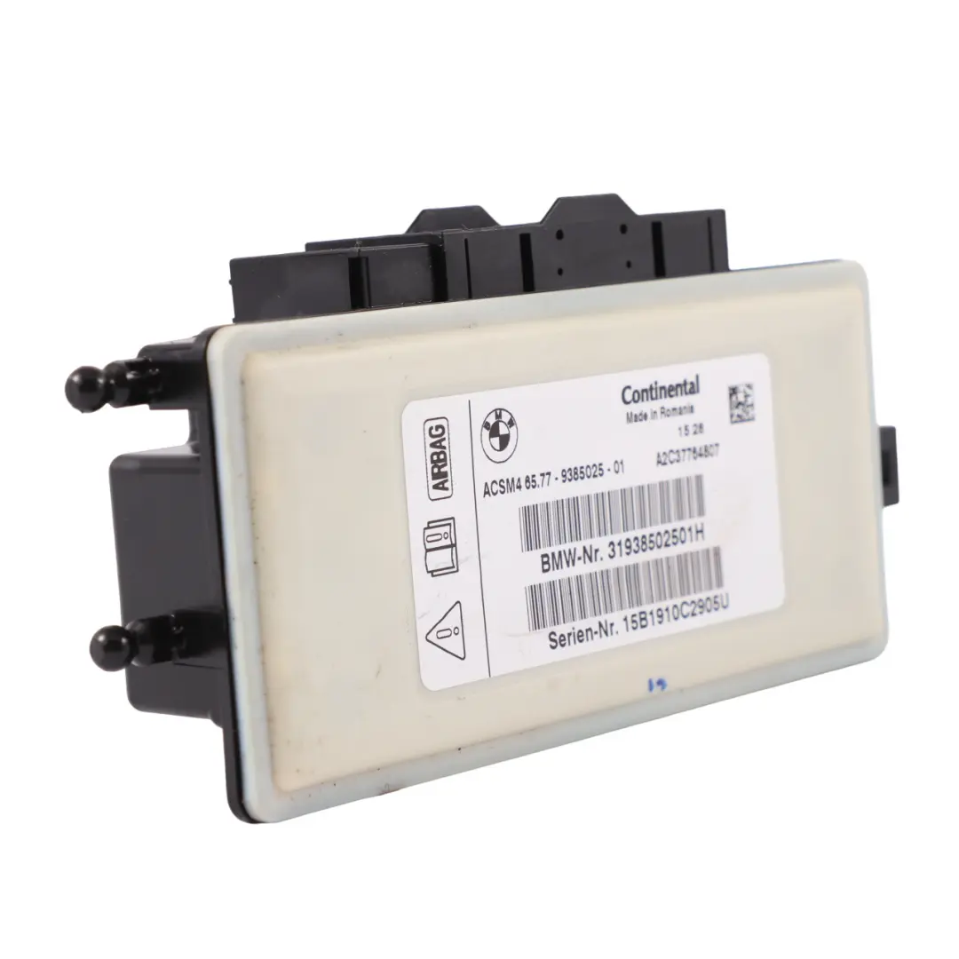 Control Unit BMW F07 F10 F11 F12 F13 F25 Air Module ECU Unit Continental  - SKU 9385025 - Part number 9385025