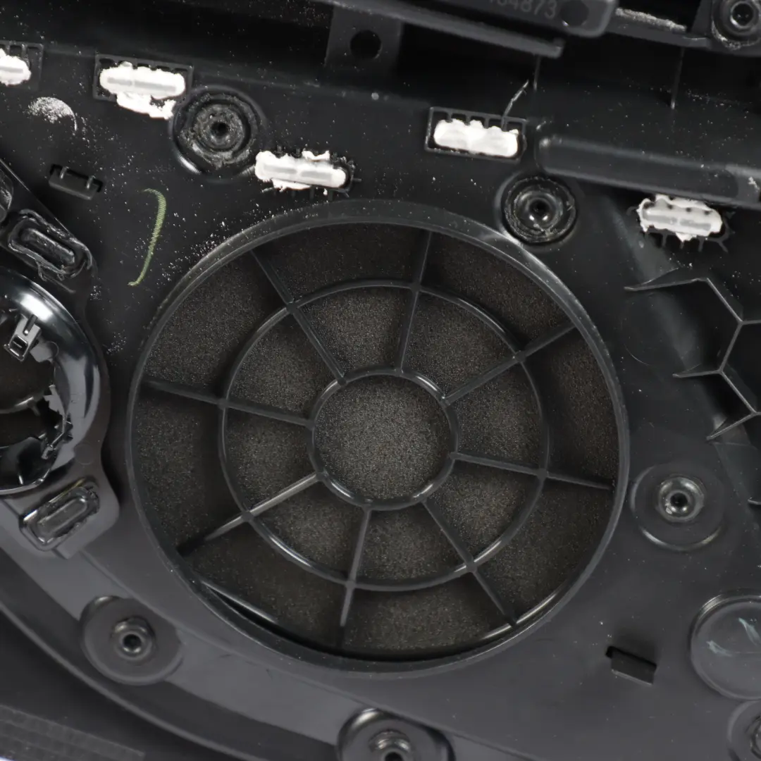 Door Card Rear Left N/S Trim Dakota Black Blue Stitching to BMW F44 with Part number 9418359 BMW F44 Door Card Rear Left N/S Trim Dakota Black Blue Stitching - SKU 9418359 - Part number 9418359