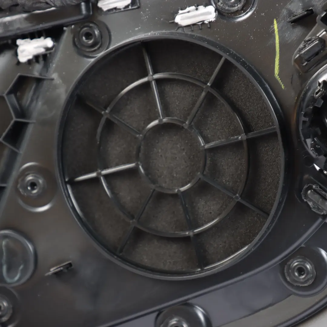 Door Card Rear Right O/S Trim Dakota Black Blue Stitching to BMW F44 with Part number 9418360 BMW F44 Door Card Rear Right O/S Trim Dakota Black Blue Stitching - SKU 9418360 - Part number 9418360