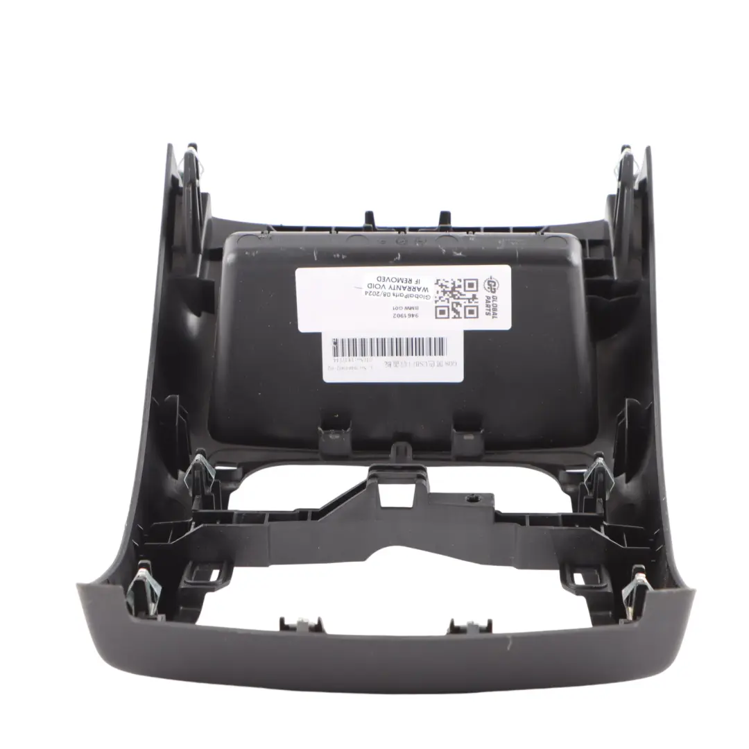 Consola Central Trasera Cubierta Panel Embellecedor Negro para BMW X3 G01 X4 G02 con número de pieza 9461902 BMW X3 G01 X4 G02 Consola Central Trasera Cubierta Panel Embellecedor Negro - SKU 9461902 - Número de pieza 9461902