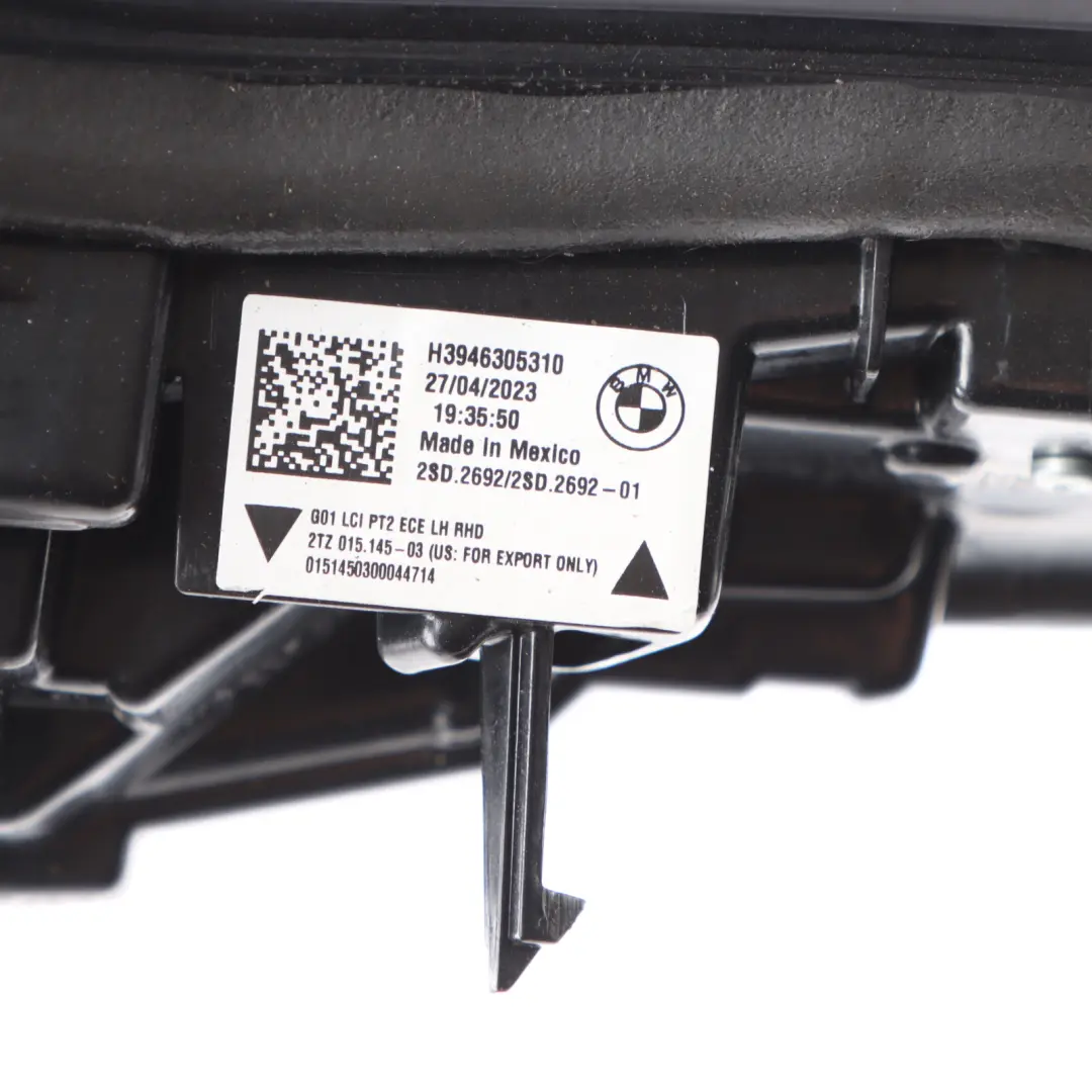  Taillight BMW X3 G01 Lamp Rear Left N/S Light Trunk Tailgate - SKU 9463053 - Part number 9463053