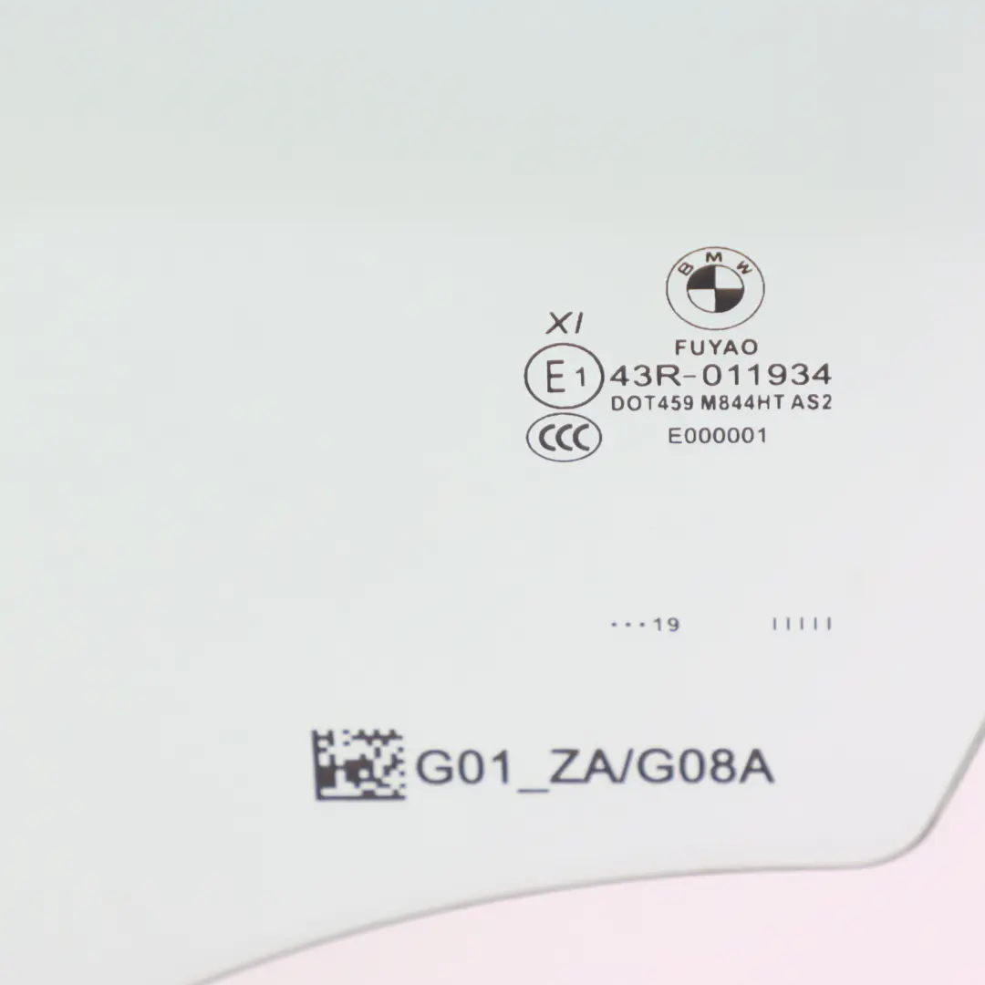 Side Window Door Front Left N/S Glass Glazing Green AS2 to BMW X3 G01 with Part number 9482639 BMW X3 G01 Side Window Door Front Left N/S Glass Glazing Green AS2 - SKU 9482639 - Part number 9482639