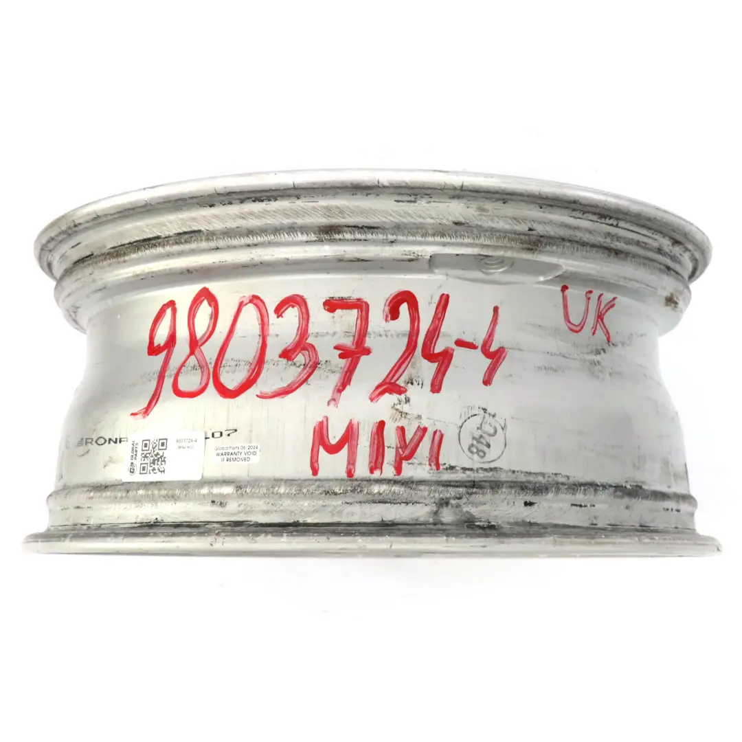 Mini Cooper R60 R61 Silver Wheel Alloy Rim 18" ET:52 7,5J Turbo Fan 126 - SKU 9803724-4 - Part number 9803724