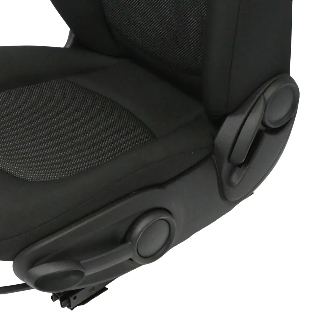 Front Left N/S Seat Cloth Cosmos Carbon Black Interior to Mini R60 Countryman with Part number 9805134 Mini R60 Countryman Front Left N/S Seat Cloth Cosmos Carbon Black Interior - SKU 9805134-1 - Part number 9805134