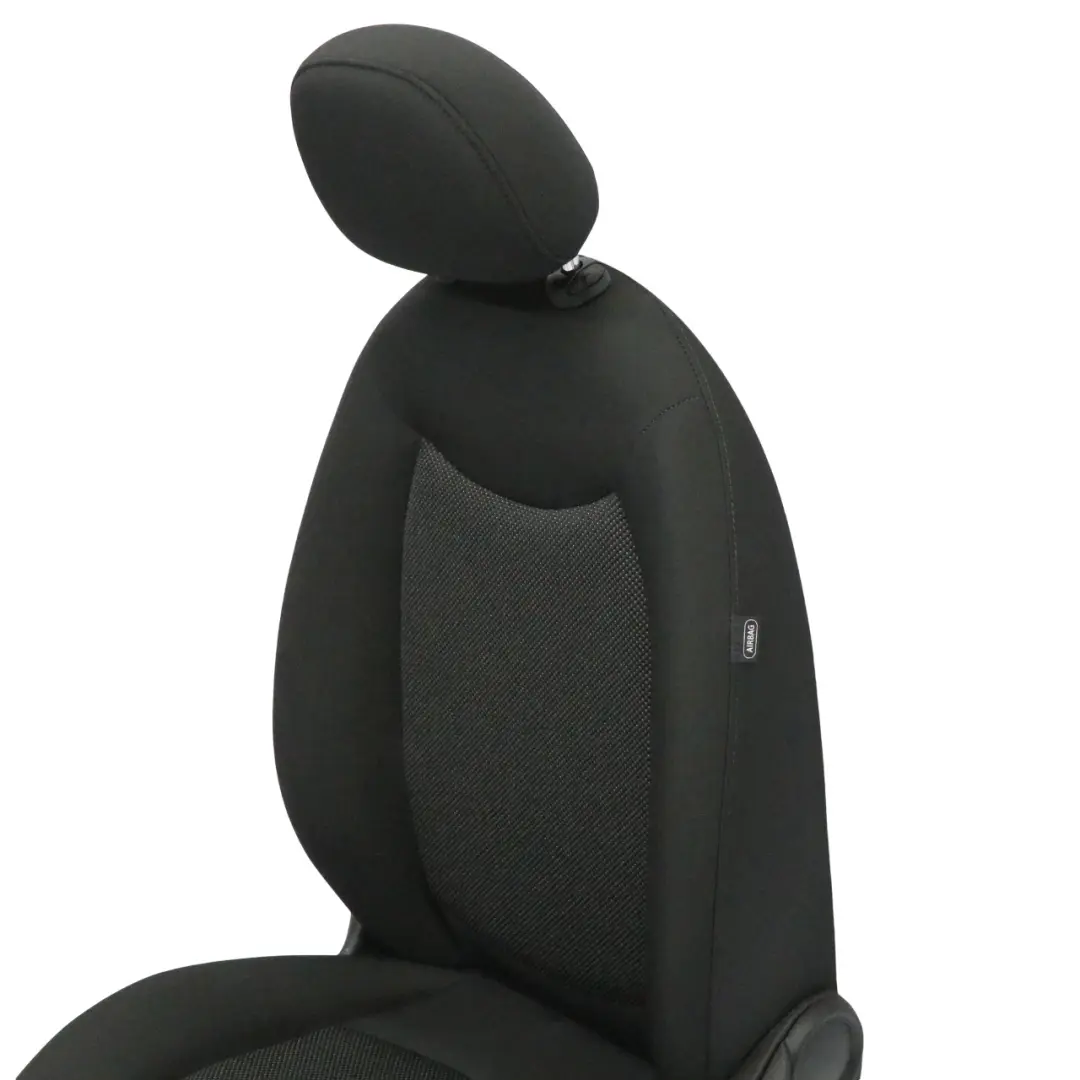 Front Left N/S Seat Cloth Cosmos Carbon Black Interior to Mini R60 Countryman with Part number 9805134 Mini R60 Countryman Front Left N/S Seat Cloth Cosmos Carbon Black Interior - SKU 9805134-1 - Part number 9805134
