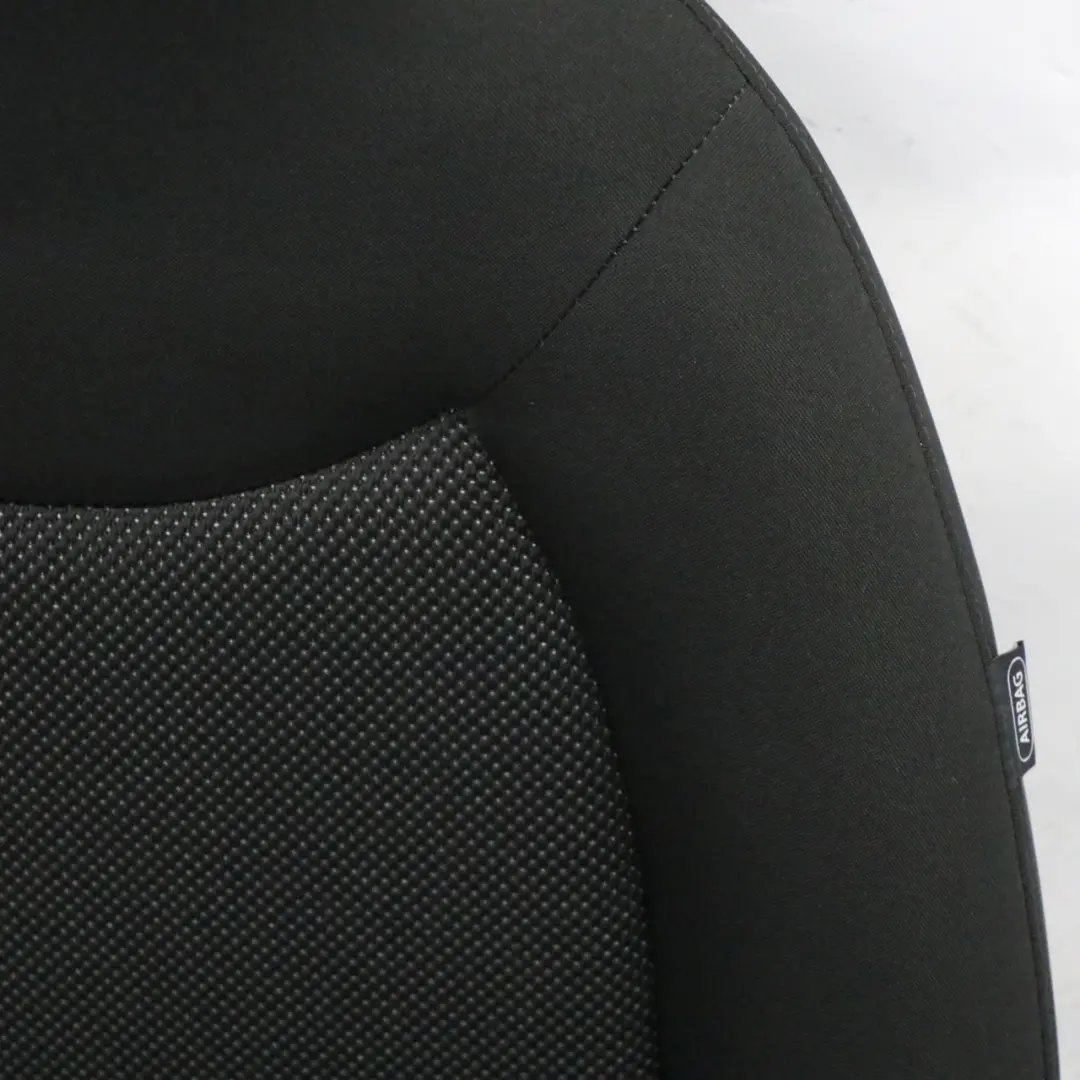Asiento Delantero Izquierdo Tela Cosmos Negro Carbono para Mini R60 Countryman con número de pieza 9805134 Mini R60 Countryman Asiento Delantero Izquierdo Tela Cosmos Negro Carbono - SKU 9805134-1 - Número de pieza 9805134