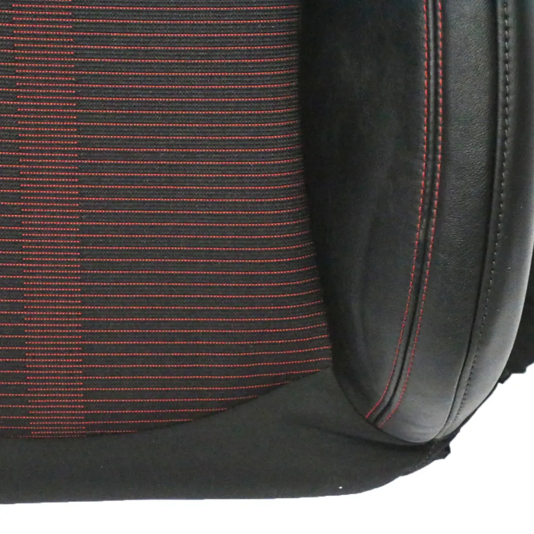 MINI R60 Vordersitz Links Rückenlehne Sport Stoff Leder Parallel Linien Rot - SKU 9805155-3 - Teilenummer 9805155