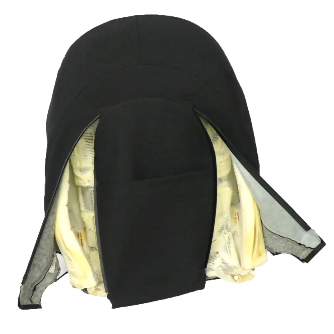 MINI R60 Vordersitz Links Rückenlehne Sport Stoff Leder Parallel Linien Rot - SKU 9805155-3 - Teilenummer 9805155