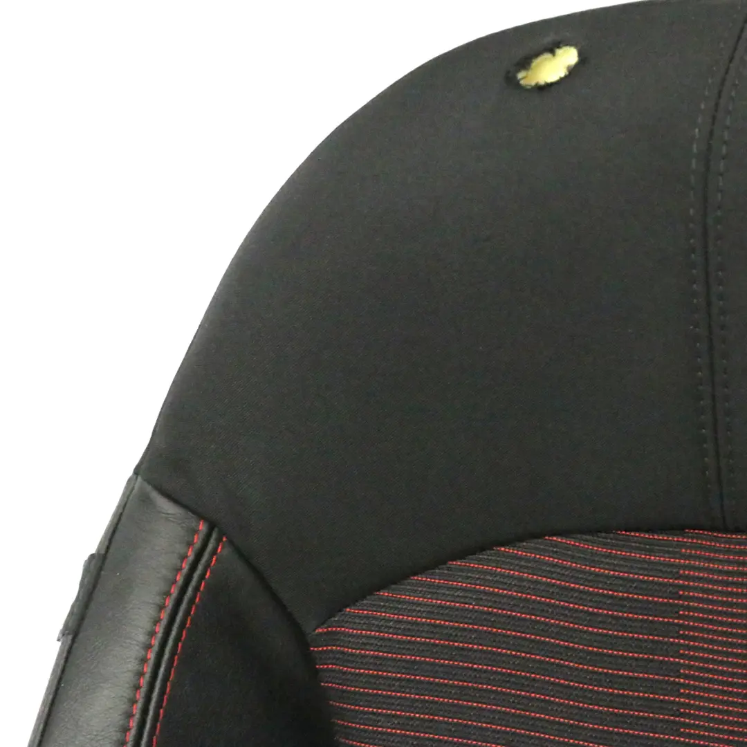 Sedile anteriore sinistro Schienale Sport Panno Pelle Parallele Rosso per MINI R60 con numero di parte 9805155 MINI R60 Sedile anteriore sinistro Schienale Sport Panno Pelle Parallele Rosso - SKU 9805155-3 - Numero di parte 9805155