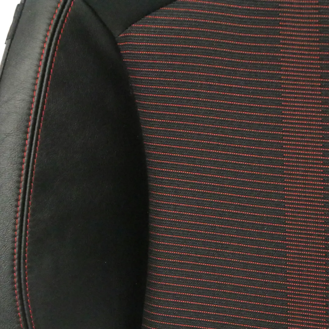 MINI R60 Front Seat Left N/S Backrest Sport Cloth Leather Parallel Lines Red - SKU 9805155-3 - Part number 9805155
