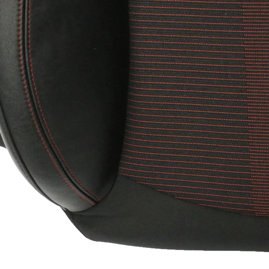 MINI R60 Front Seat Left N/S Backrest Sport Cloth Leather Parallel Lines Red - SKU 9805155-3 - Part number 9805155