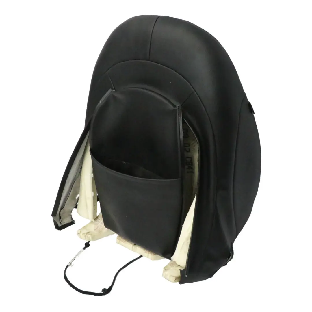 Mini R60 Front Seat Backrest Heated Right O/S Leather Gravity Black - SKU 9806612 - Part number 9806612