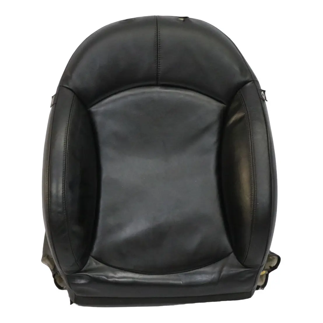 Mini Cooper R60 Front Sport Seat Backrest Right O/S Leather Gravity Black