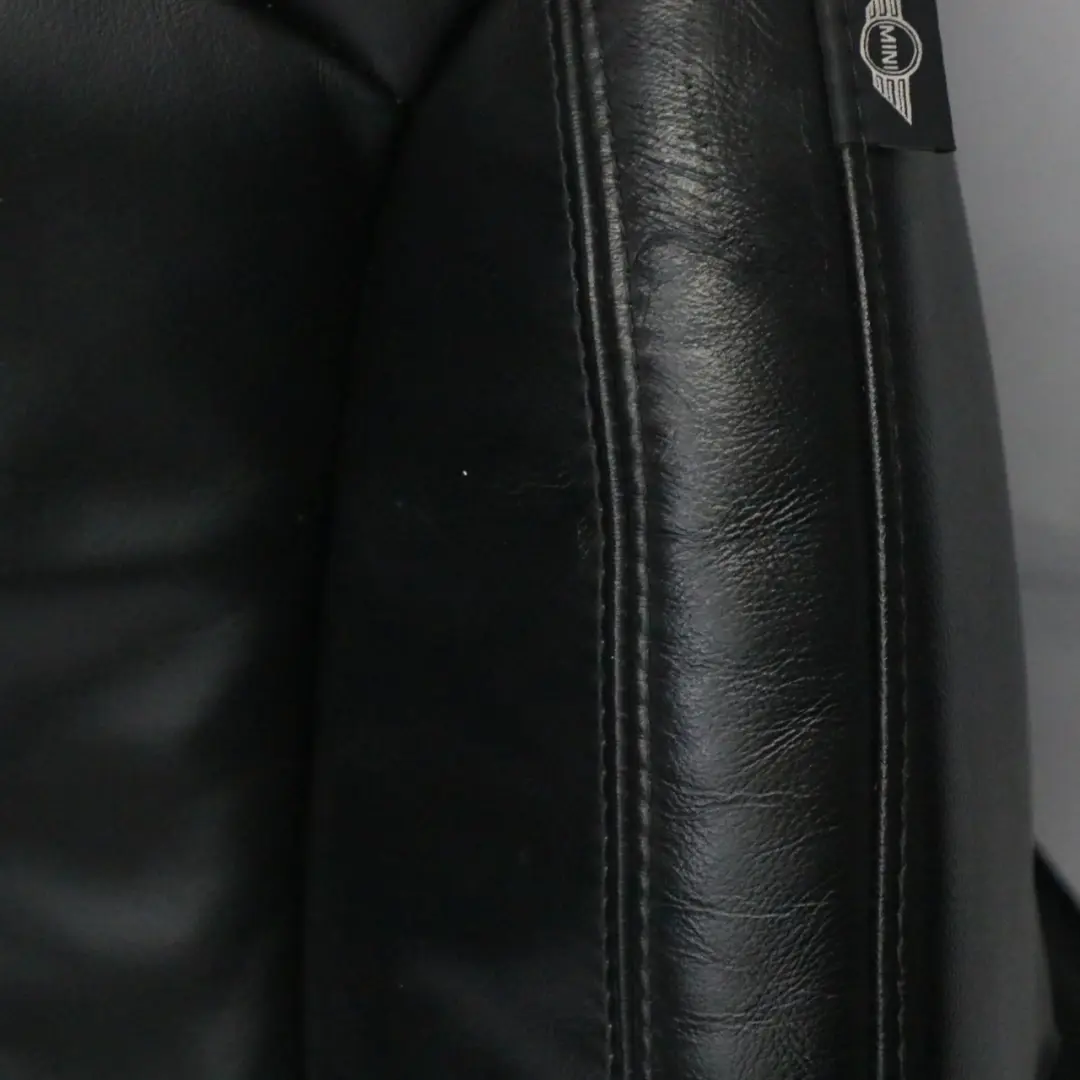 Mini R60 Front Seat Backrest Heated Right O/S Leather Gravity Black - SKU 9806612 - Part number 9806612