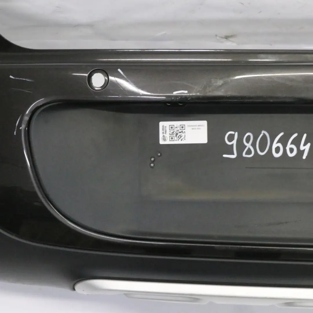 hintere Stoßfängerverkleidung PDC Mitternachtsgrau - C12 für Mini Countryman R60 mit Teilenummer 9806645 Mini Countryman R60 hintere Stoßfängerverkleidung PDC Mitternachtsgrau - C12 - SKU 9806645-MNG1 - Teilenummer 9806645