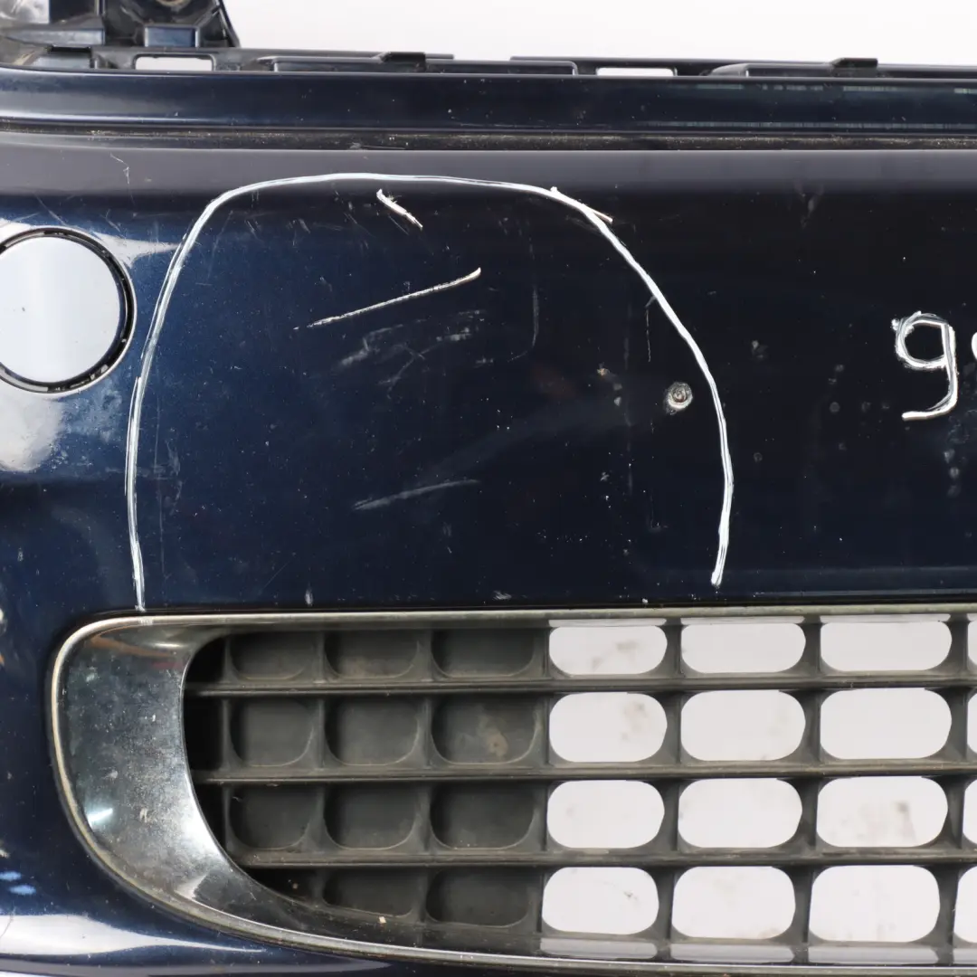 Front Bumper Mini R60 R61 Complete Trim Panel Cosmic Blue Metallic - B13 to with Part number 9807196 Front Bumper Mini R60 R61 Complete Trim Panel Cosmic Blue Metallic - B13 - SKU 9807196-COB2 - Part number 9807196