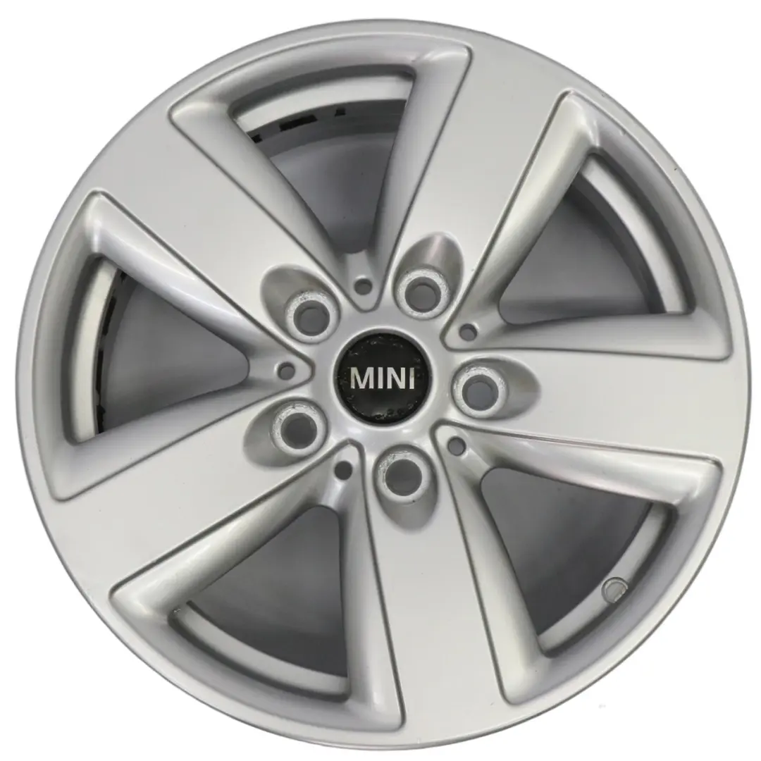 Mini R60 R61 Silver Wheel Alloy Rim 16" 6,5J ET:46 5 Star Air Spoke 140 - SKU 9811729-3 - Part number 9811729
