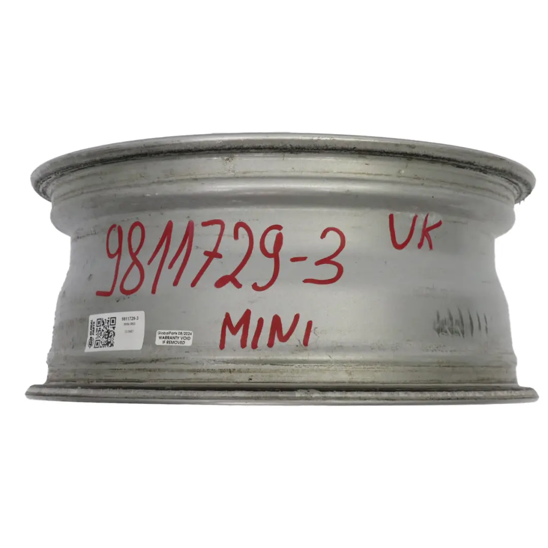 Mini R60 R61 Silver Wheel Alloy Rim 16" 6,5J ET:46 5 Star Air Spoke 140 - SKU 9811729-3 - Part number 9811729