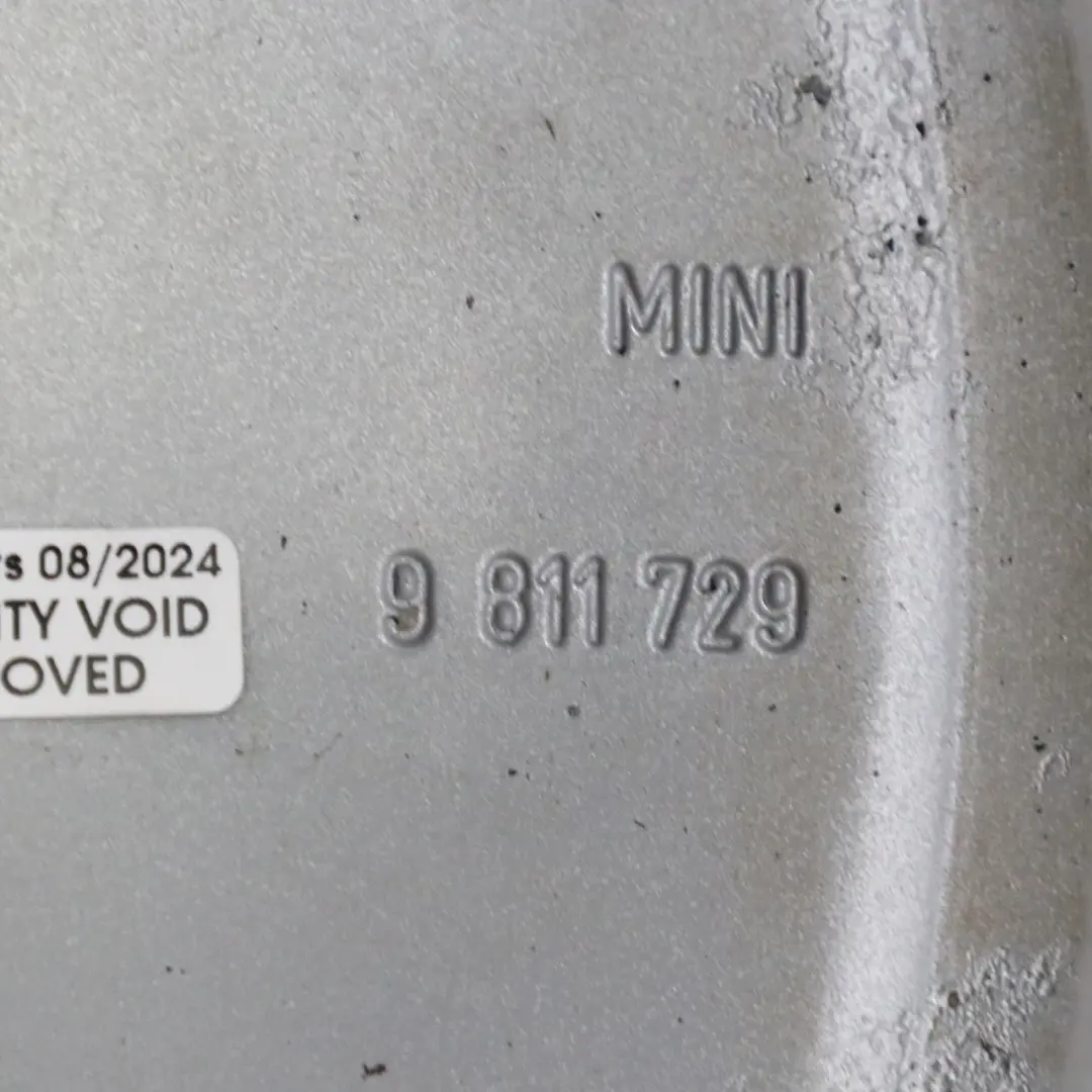 Mini R60 R61 Silver Wheel Alloy Rim 16" 6,5J ET:46 5 Star Air Spoke 140 - SKU 9811729-4 - Part number 9811729