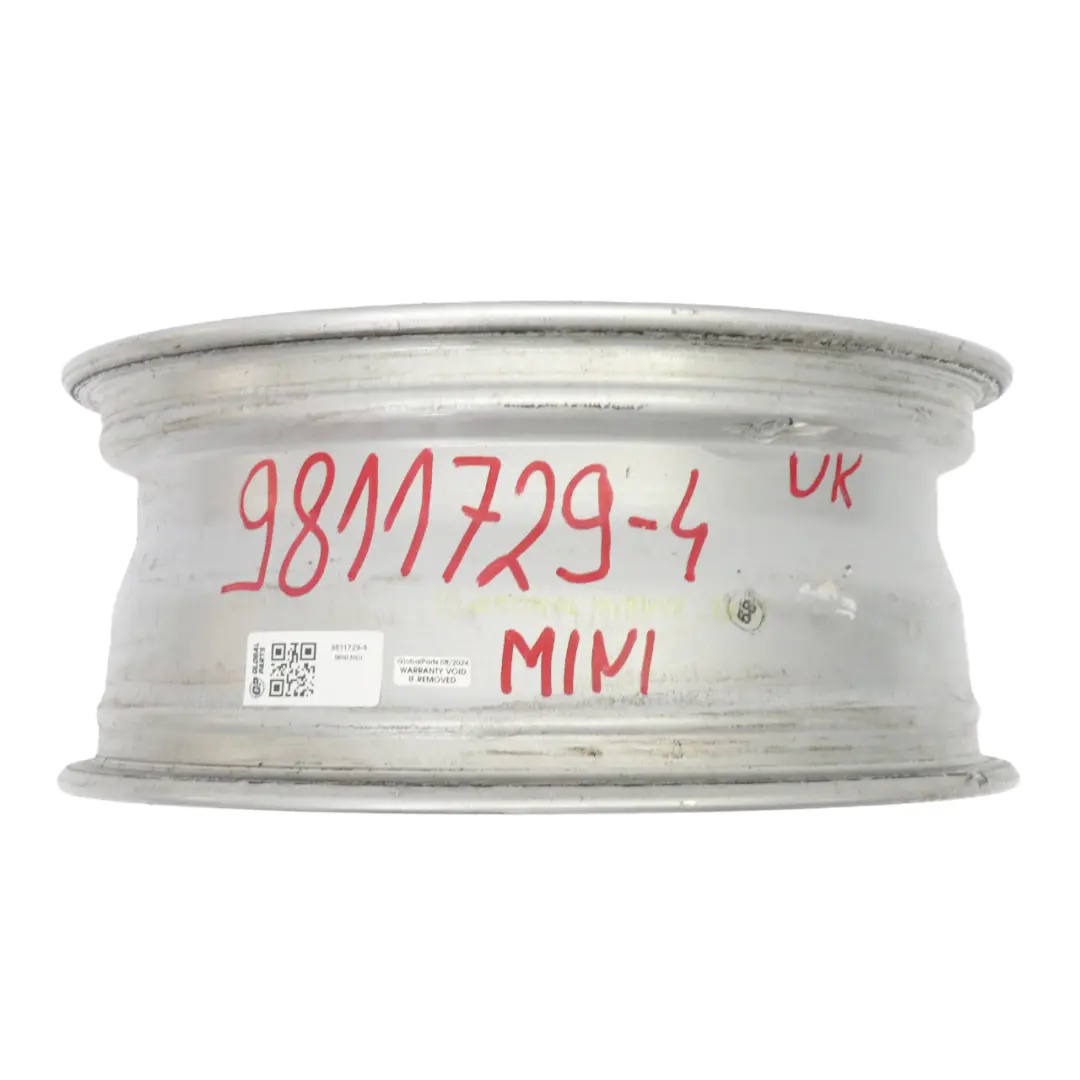 Alloy Rim 16" 6,5J ET:46 5 Star Air Spoke 140 to Mini R60 R61 Silver Wheel with Part number 9811729 Mini R60 R61 Silver Wheel Alloy Rim 16" 6,5J ET:46 5 Star Air Spoke 140 - SKU 9811729-4 - Part number 9811729