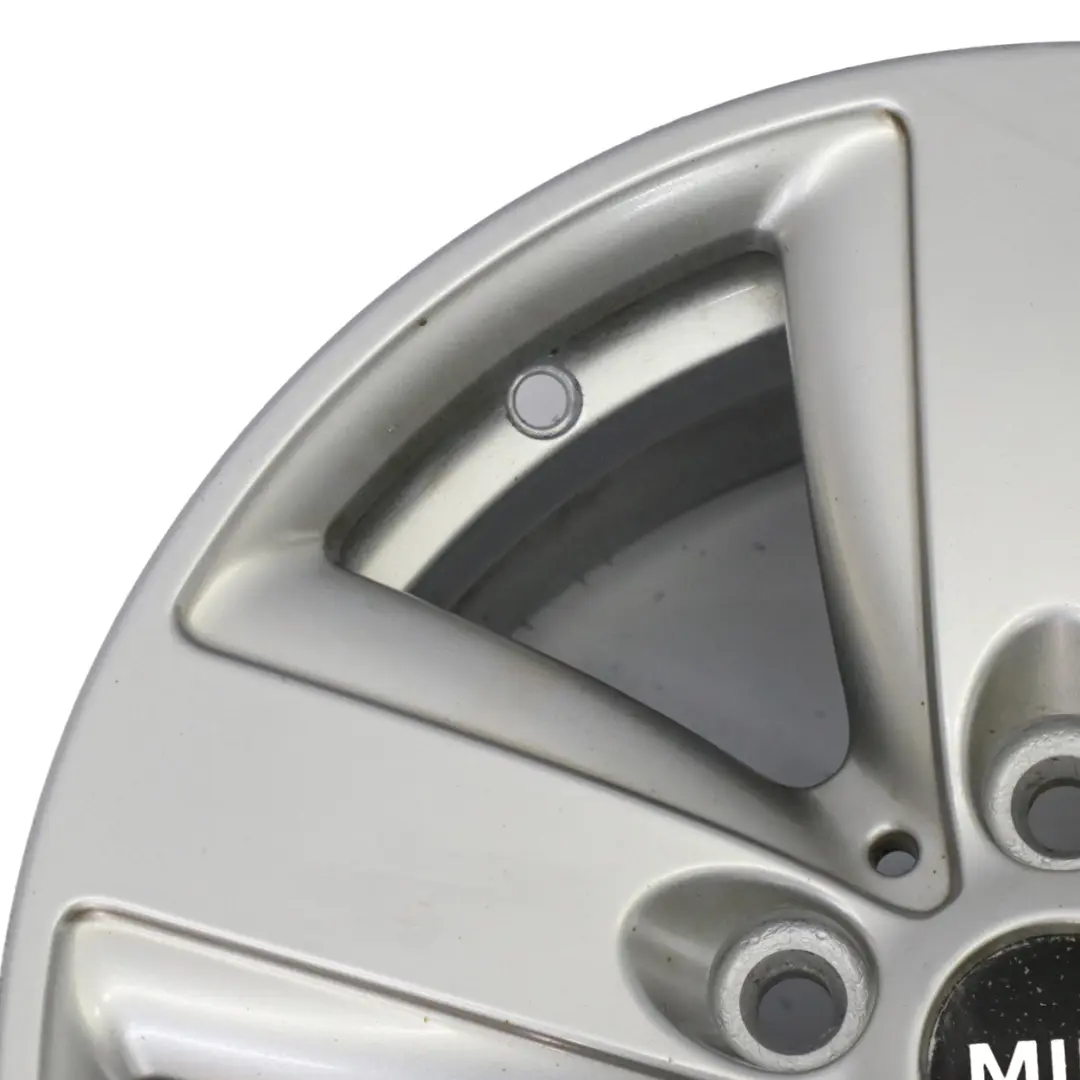 Alloy Rim 16" 6,5J ET:46 5 Star Air Spoke 140 to Mini R60 R61 Silver Wheel with Part number 9811729 Mini R60 R61 Silver Wheel Alloy Rim 16" 6,5J ET:46 5 Star Air Spoke 140 - SKU 9811729-4 - Part number 9811729