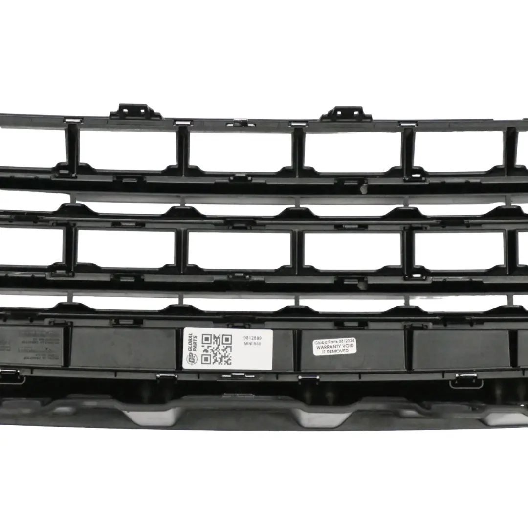 Front Grille Trim Mini R60 Countryman Grill Black Chrome Panel Covering to with Part number 9812889 Front Grille Trim Mini R60 Countryman Grill Black Chrome Panel Covering - SKU 9812889 - Part number 9812889