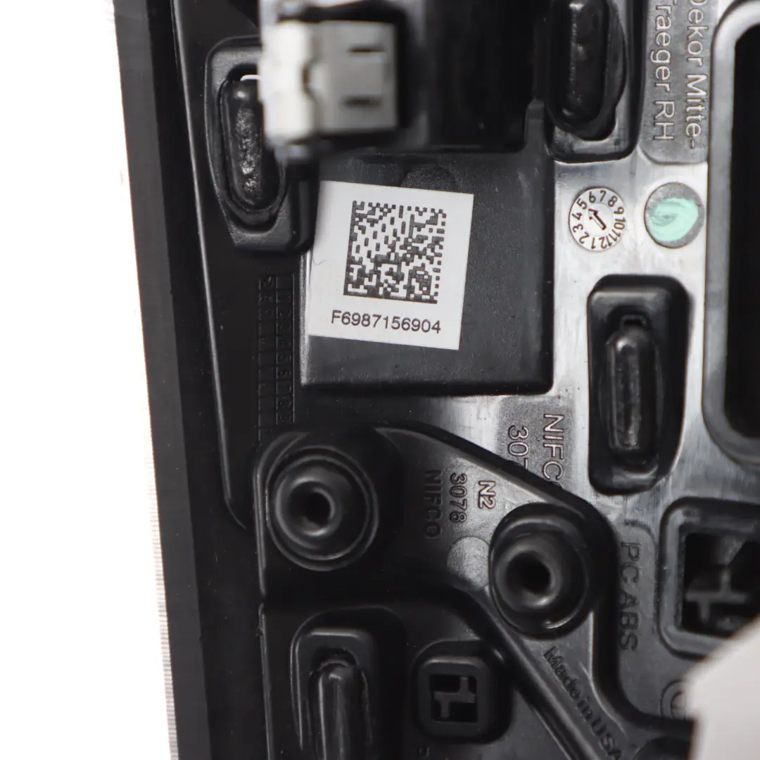 Dashboard Surround Panel Air Vent Trim Cover Rhombicle to BMW X3 G01 LCI with Part number 9871569 BMW X3 G01 LCI Dashboard Surround Panel Air Vent Trim Cover Rhombicle - SKU rhd-9871569 - Part number 9871569