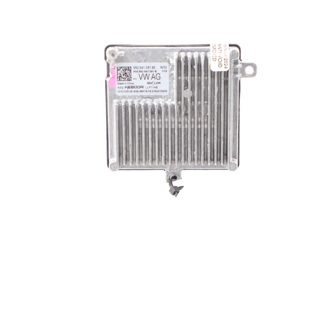 Volkswagen Golf 8 CD1 Headlight LED Control Module Right Left N/O/S 992941591BE - SKU 992941591BE-1 - Part number 992941591BE-1