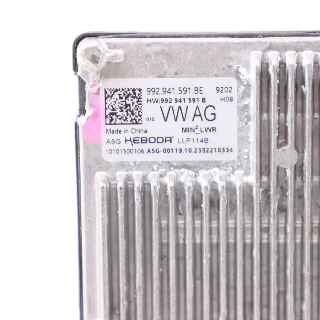 Volkswagen Golf 8 CD1 Headlight LED Control Module Right Left N/O/S 992941591BE - SKU 992941591BE-1 - Part number 992941591BE-1