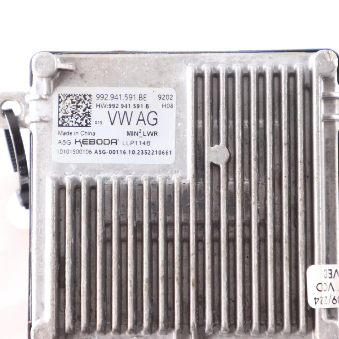 Headlight LED Control Module Right Left N/O/S Volkswagen Golf 8 CD1 - SKU 992941591BE - Part number 992941591BE