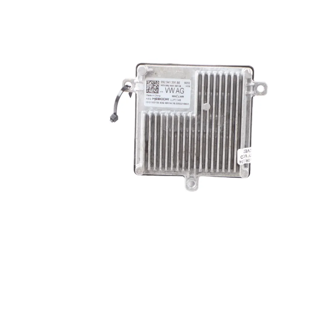 Headlight LED Control Module Right Left N/O/S to Volkswagen Golf 8 CD1 with Part number 992941591BE Volkswagen Golf 8 CD1 Headlight LED Control Module Right Left N/O/S - SKU 992941591BE - Part number 992941591BE